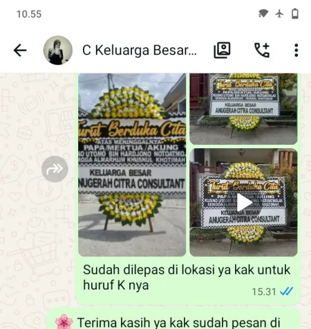 Pengiriman Papan Bunga Duka Cilincing