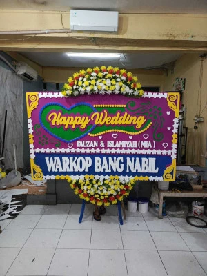 Papan Bunga di Cilincing