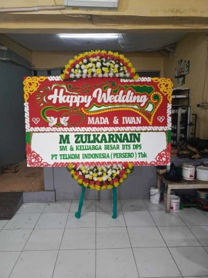 Papan Bunga di Cilincing