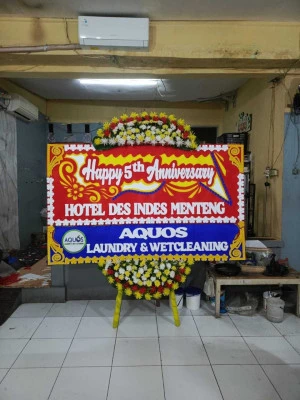 Papan Bunga di Cilincing