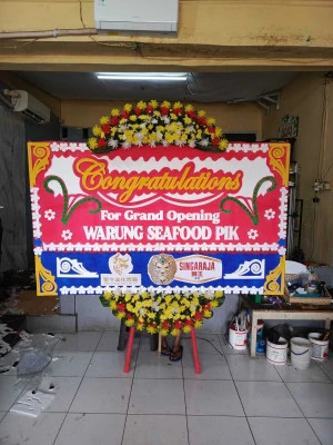 Papan Bunga di Cilincing