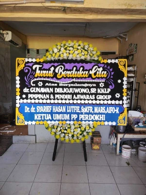 Papan Bunga di Cilincing